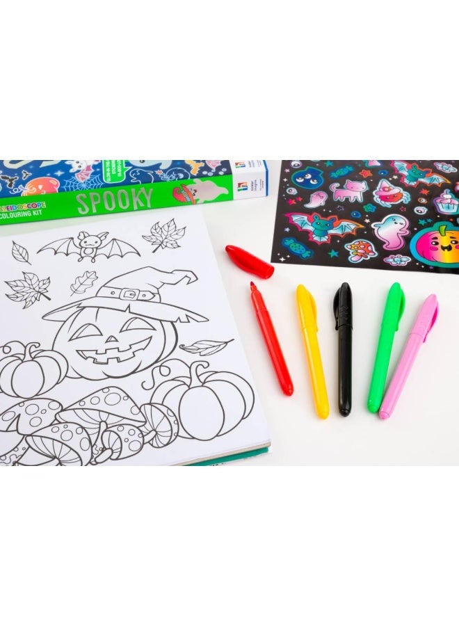Hinkler Kaleidoscope Spooky Colouring Kit HBM00037 - Image 3